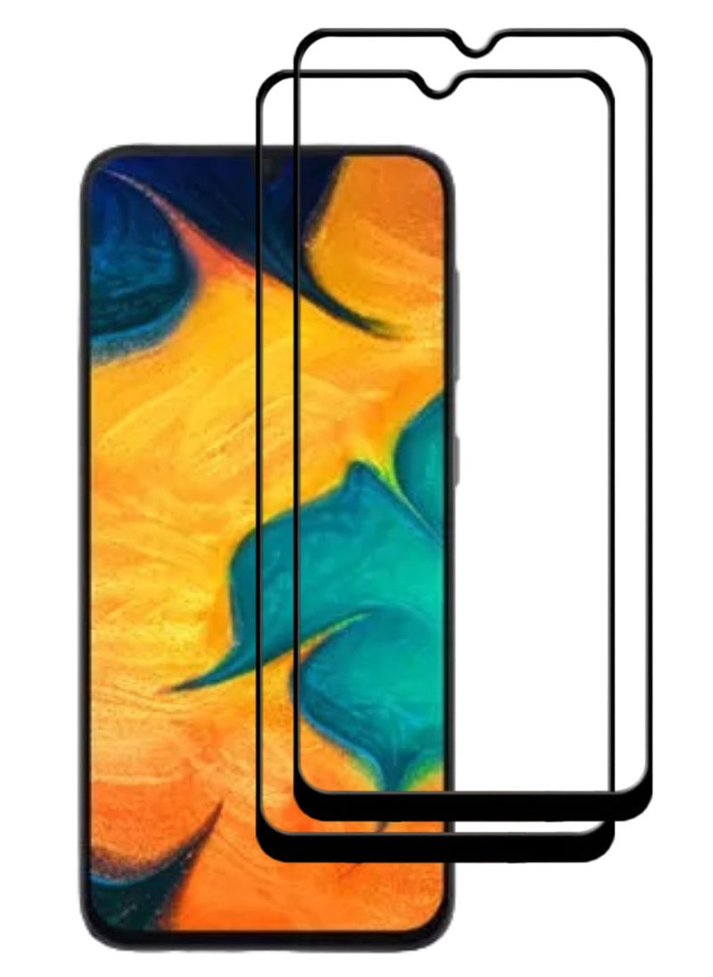 ACLIX 2 Pieces Antistatic ESD Dustproof Premium Quality High Definition Tempered Glass Screen Protector Designed For Samsung Galaxy A30 - Image 1