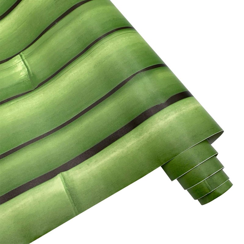 Yifasy Green Bamboo Shelving Paper Waterproof Shelf and Drawer Liner Refresh Outdoor Coffee Table 177 Inch by 98 Feet