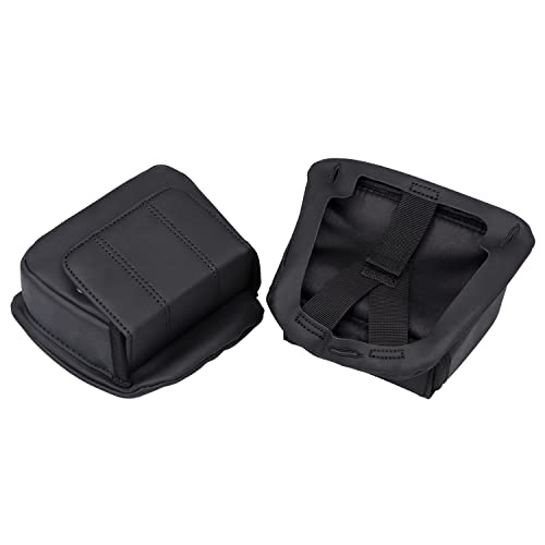 YDLMT 1 Pair Black Motorcycle Lower Fairing Tool Bag Panel Door Pockets Fit for Harley Touring Electra Glide Street Glide Road Glide Tri Glide Ultra Limited CVO 20142023 - Image 3