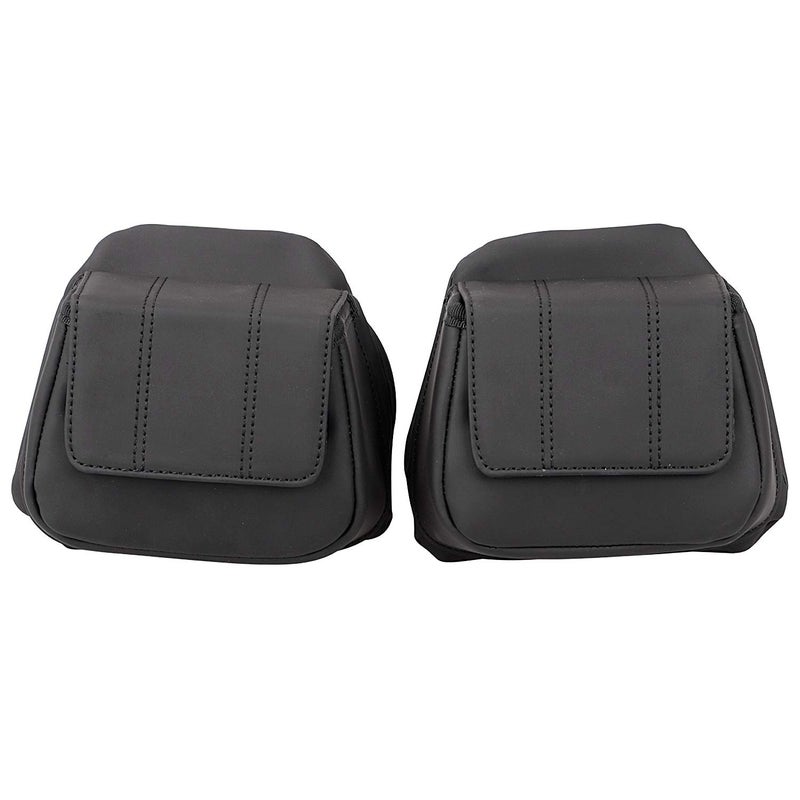 YDLMT 1 Pair Black Motorcycle Lower Fairing Tool Bag Panel Door Pockets Fit for Harley Touring Electra Glide Street Glide Road Glide Tri Glide Ultra Limited CVO 20142023 - Image 2