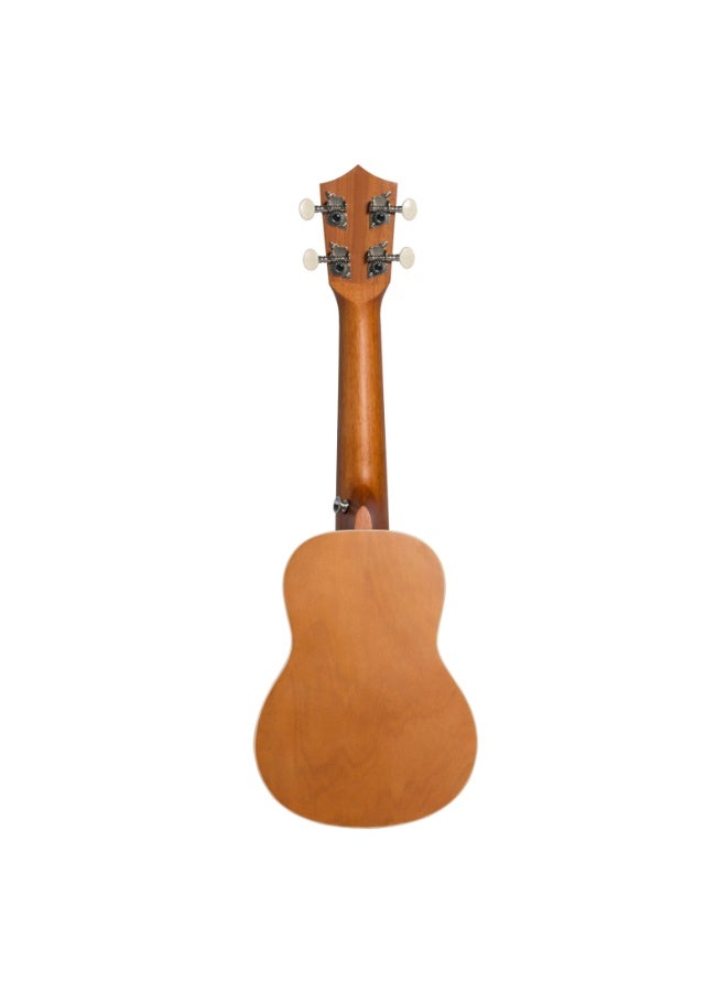 Bamboo U-21 Porto Soprano Ukulele – 21-Inch Artistic Mandala Design with Premium Gig Bag  - Image 2