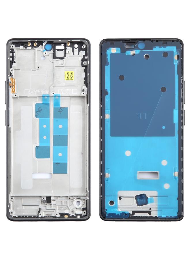 erorex For Xiaomi Redmi Note 13 Pro 4G Original Front Housing LCD Frame Bezel Plate (Black) - Image 1