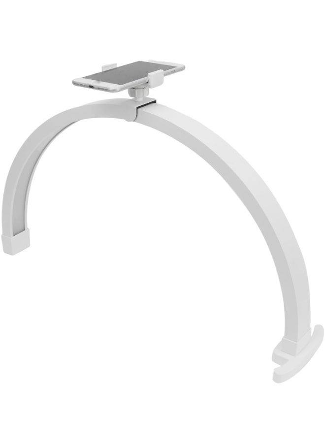 GenPro HD-M13X Half Moon LED Desk Light – 24W, 2700K–6500K Adjustable CCT, with Built-in Phone Clip - Image 1