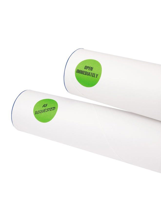 AVERY 5498 Removable Print or Write Color Coding Labels for Laser Printers, 1-1/4" Round - Neon Green (Pack of 400)  - Image 3