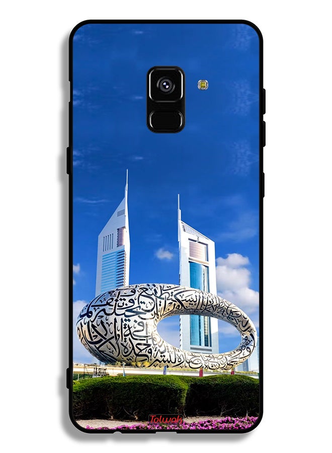 Tolwak Samsung Galaxy A8 Plus (2018) Protective Case Cover Dubai Museum - Image 1
