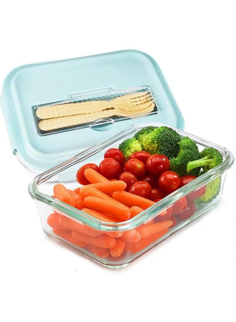 AIWANTO Microwavable Glass Lunch Box - Image 1