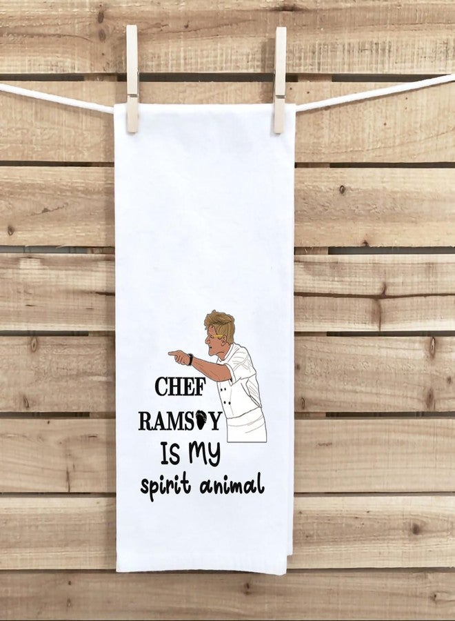 XYANFA Chef Kitchen Towel Cooking Show Gifts Chef Show Fans Gift Chef is My Spirit Animal - Image 5