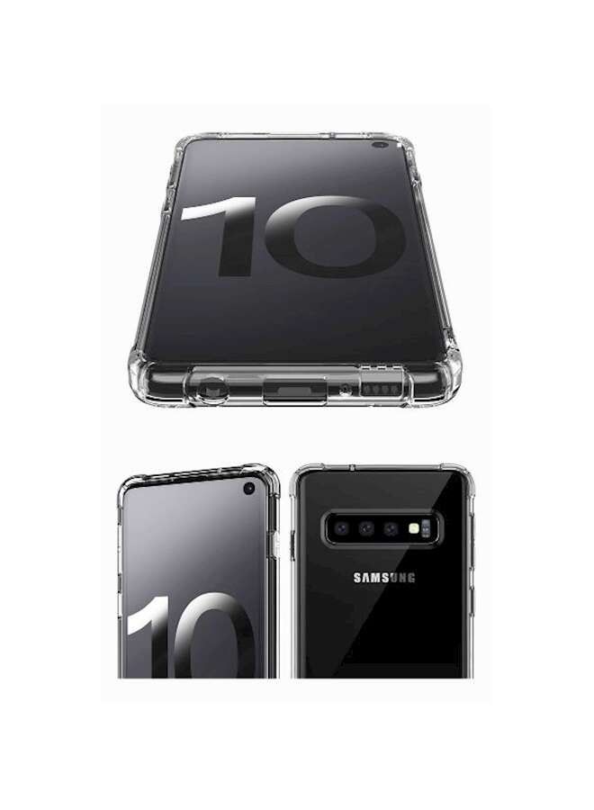 شيزي حافظة سناب واقية لهاتف سامسونج جالاكسي S10 شفافة - Image 2