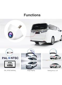 WINCA Vehicle Backup Cameras 170 Degree AHD 1920x1080P White Vehicle Rear View Camera Metal Body Car Reverse Fisheye Lens Camera  - Image 4