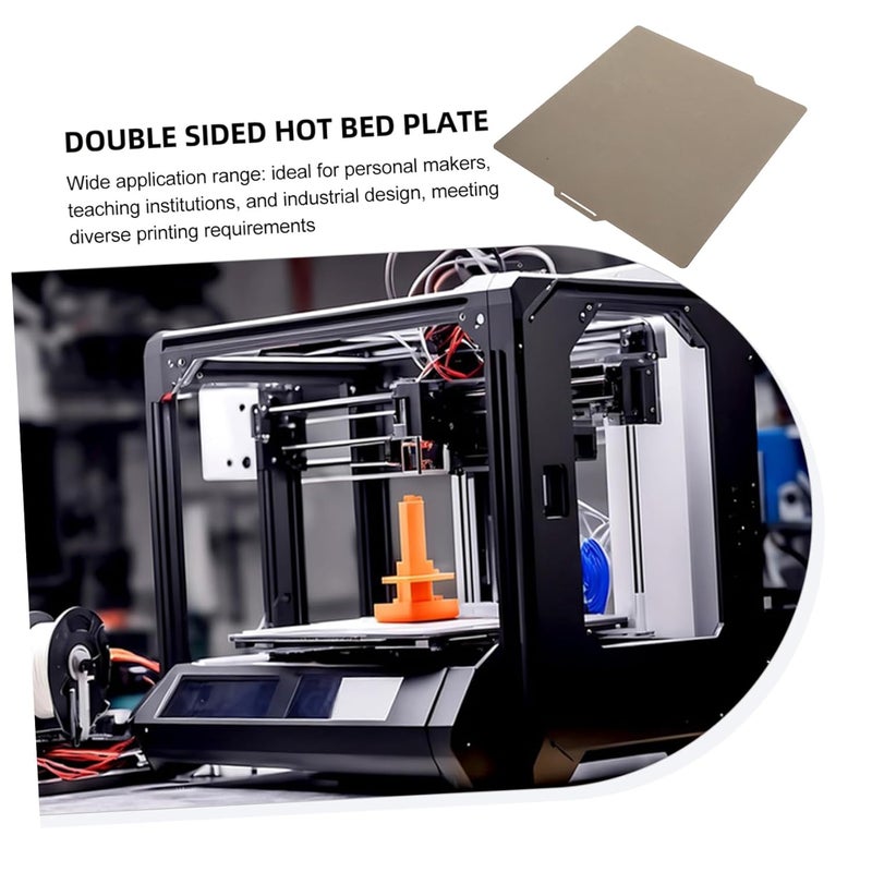 Double Sided Pei Build Plate Textured Magnetic Print Bed Steel Plate for Printers Enhanced Adhesion for Prints High Precision Printing Accessories - Image 4
