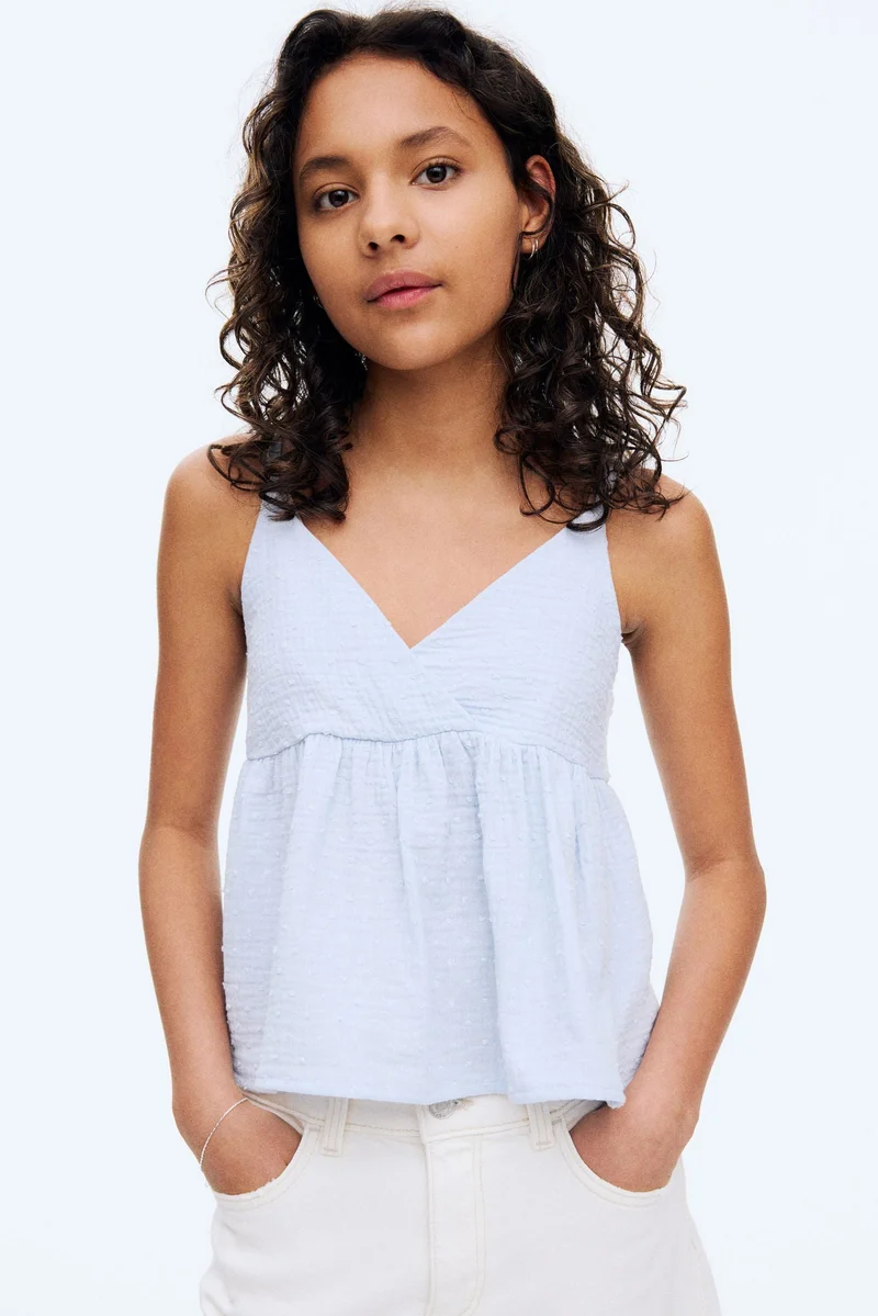 اتش اند ام V-neck strappy top