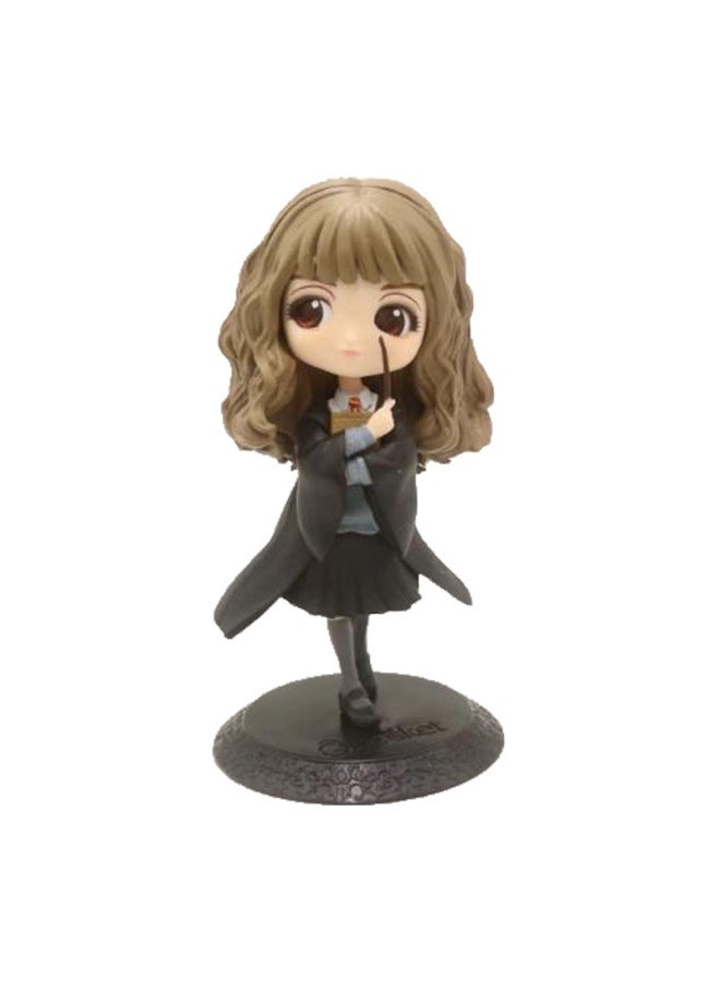 زخارف Qposket ذات العيون الكبيرة هاري بوتر نسخة Q مصنوعة يدويًا هاري هيرميون سناب البروفيسور مالفوي رون - اللون: الجيل الأول هيرميون (50 قطعة) - Image 1