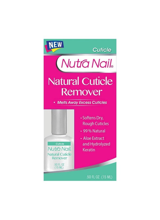 Nutra Nail Naturals Cuticle Remover Instant Nail Bed Softener & Removal Oil Treatment For Nails & Nail Health (0.45 Fl Oz)  - Image 1
