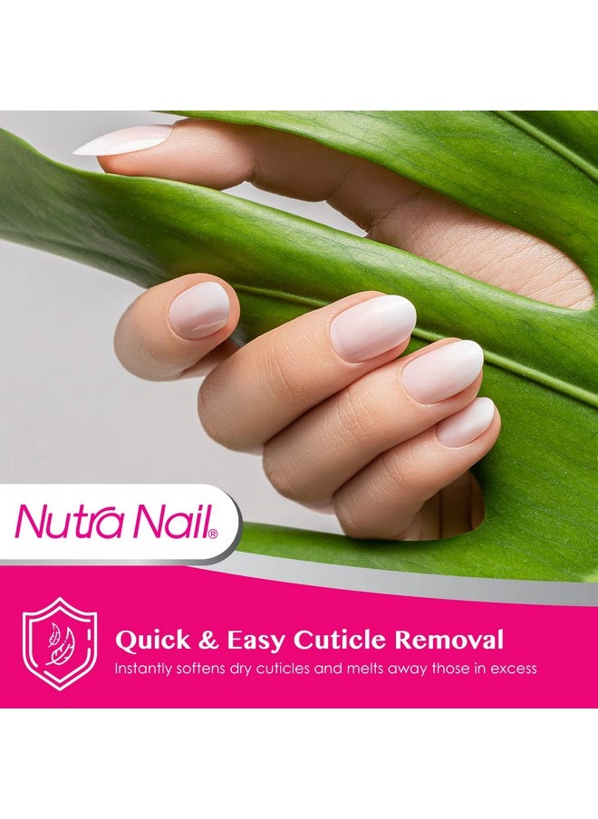 Nutra Nail Naturals Cuticle Remover Instant Nail Bed Softener & Removal Oil Treatment For Nails & Nail Health (0.45 Fl Oz)  - Image 2
