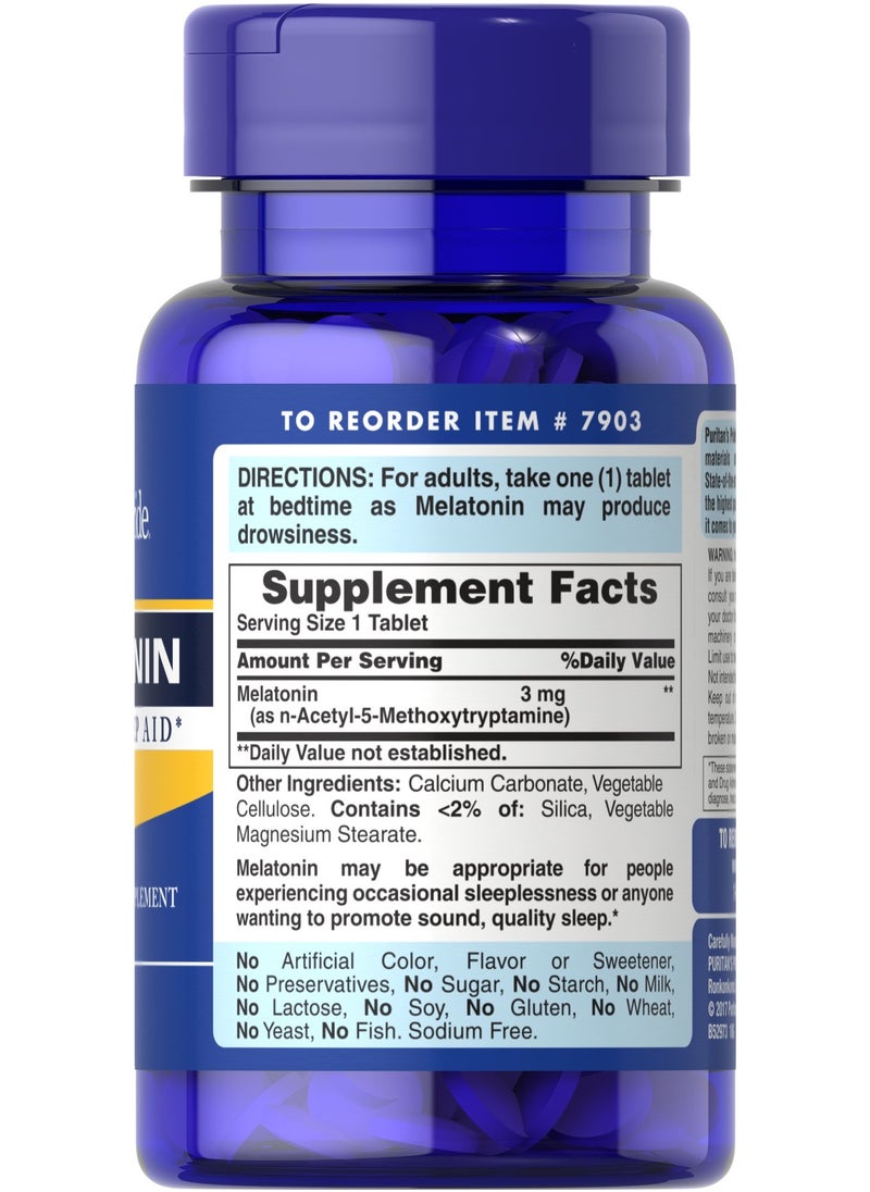 Melatonin 3 mg 120 Capsules