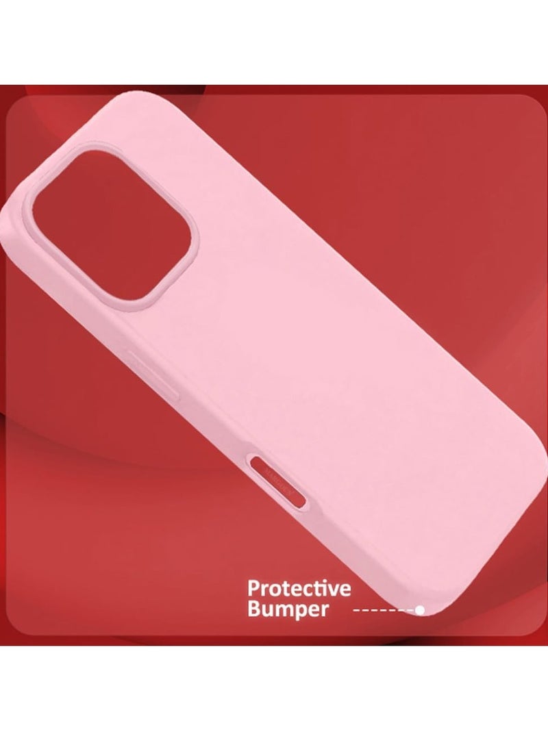 Liquid Silicone Protective Case for iPhone 16 Pro Max with Microfiber Lining - Image 5
