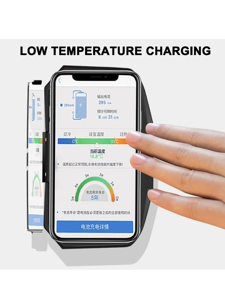 AROAQ 2 in 1 Universal Car Speed ​​Projector Phone Navigation Image Reflector with Wireless Charging Function  - Image 3