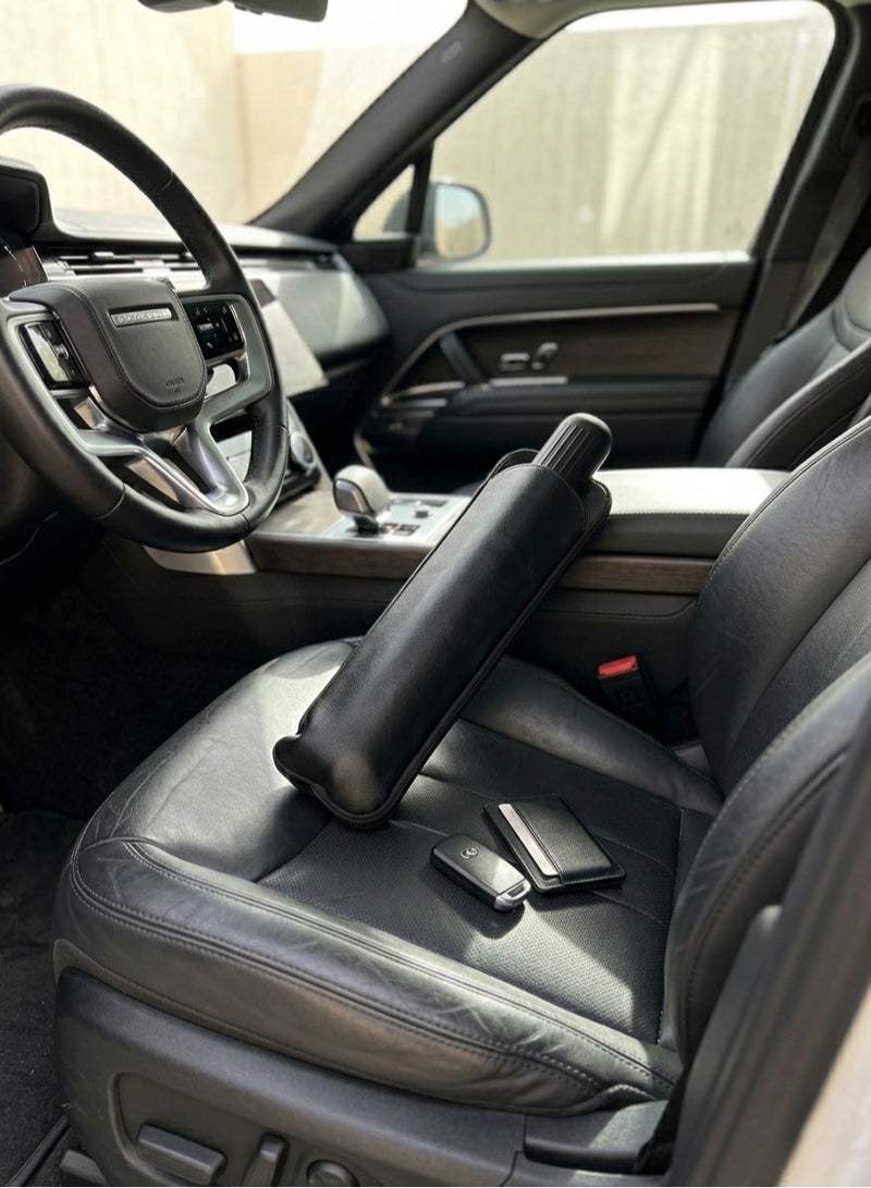 3Q The smart, portable car sunshade features three thick, heat-insulating, sun-reflective layers with a heavy-duty stainless steel frame for superior, long-lasting protection for your vehicle. Bundle ( 3pcs ) - Image 4