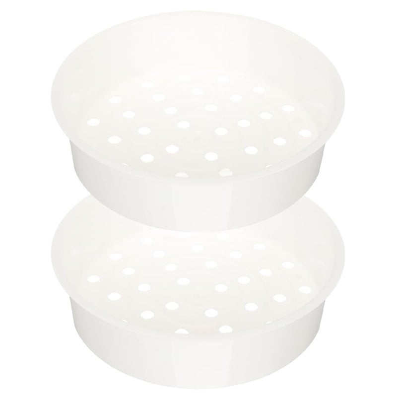 2PCS 3L Rice Cooker Steamer Baskets Replacement PP Food Steam Tray Insert - Image 2