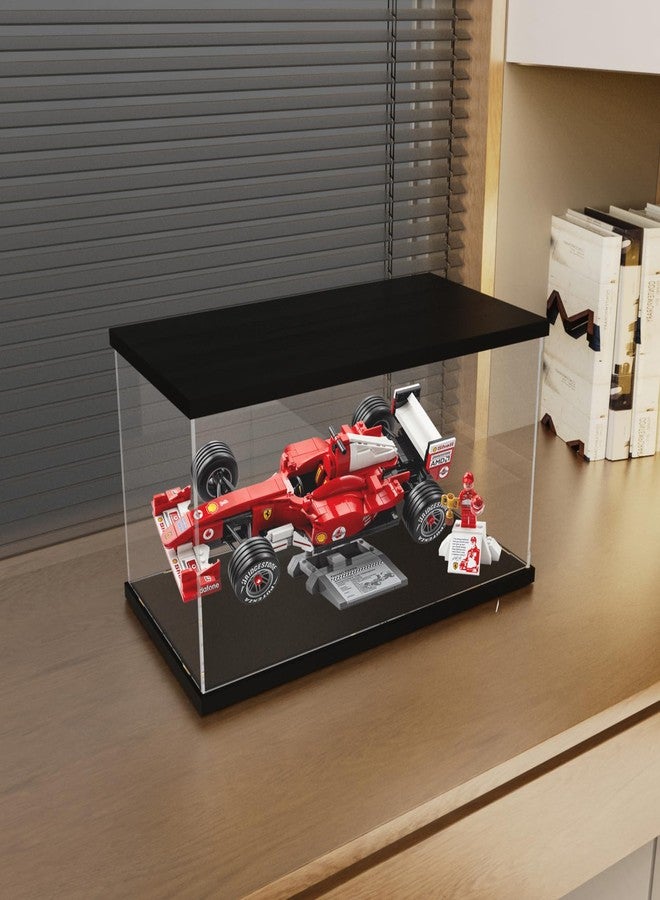 Nynelly Acrylic Display Case for Collectibles with Light, Clear Display Boxes for Lego 11375 42204 10295 42176 10330, Model Car Display Case, Dustproof Storage Showcase for Figurine, 15.7x7.9x7.9in - Image 2