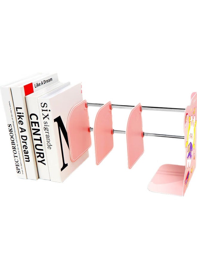 Cat Prince [Back To School Essential] Maotaizi Extendable Book Stand, Desktop Book Storage Rack, Desk Organizer, Middle And High School Student Desk Shelf, Classroom Book Holder, Book Backrest, Book Board, School Supplies - Image 2