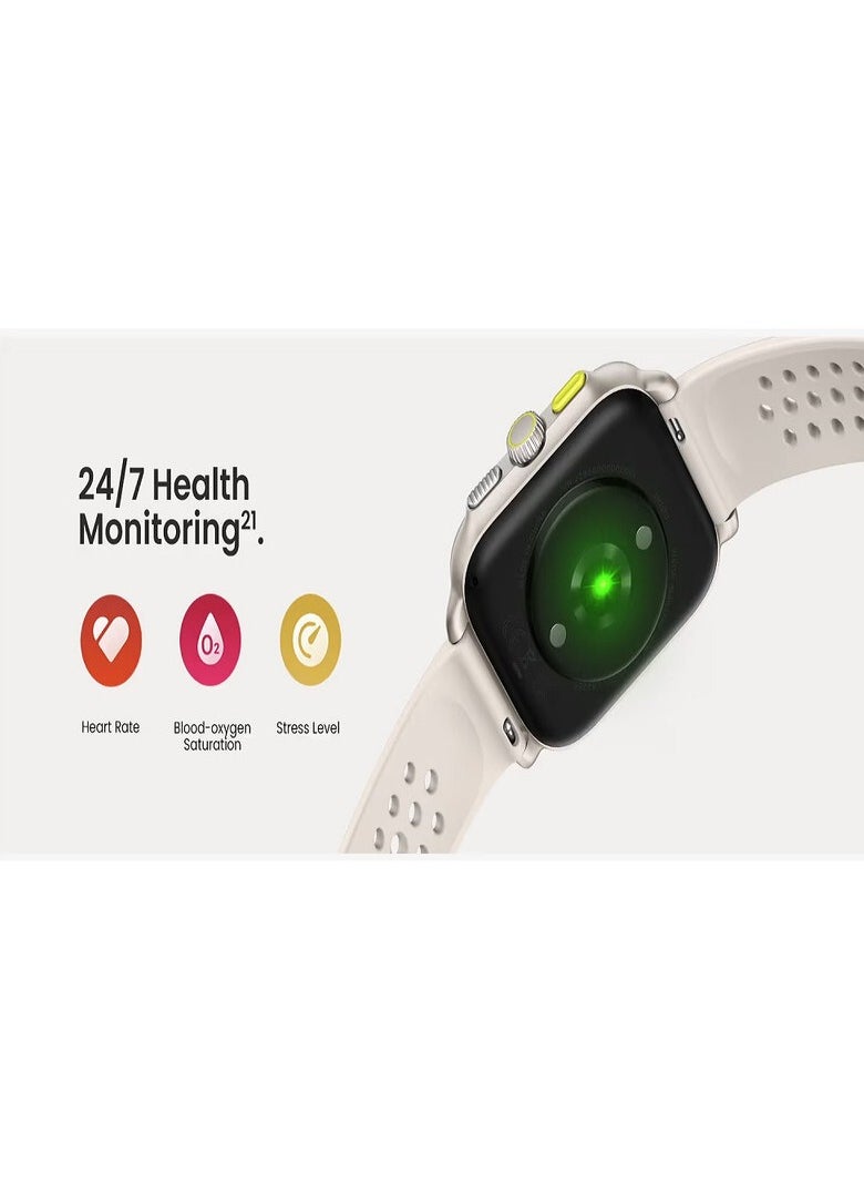 REBENUO - Amazfit Cheetah Square Running Watch AI Fitness System Lightweight Design GPS Enhanced Guidance Accuracy Dual-band Personal Training Offline Maps Precise Navigation - Image 1