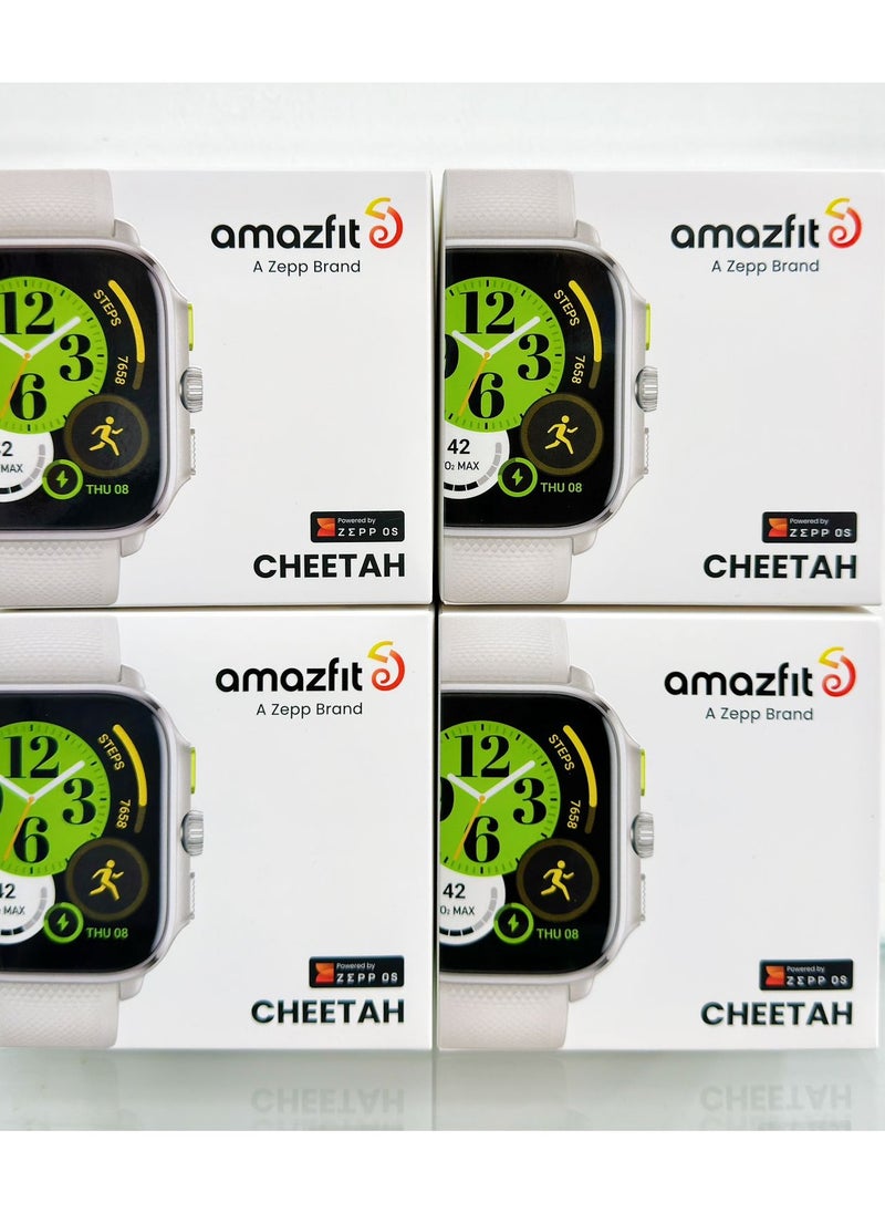 REBENUO - Amazfit Cheetah Square Running Watch AI Fitness System Lightweight Design GPS Enhanced Guidance Accuracy Dual-band Personal Training Offline Maps Precise Navigation - Image 1