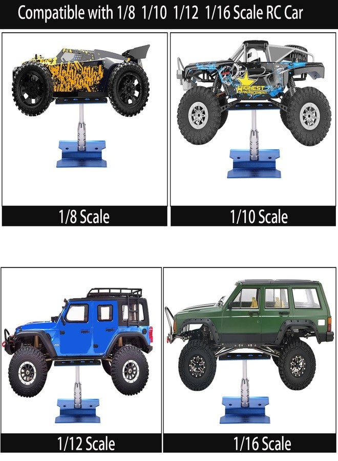 Kimapeso RC Car Repair Work Stand, 1100pcs RC Screw Kit and Vehicle Scale Accessories for Traxxas Axial Redcat Arrma HPI HSP SCX10 RC4WD 1/8 1/10 1/12 1/16 Scale RC Crawler Truck Buggy Car - Image 4