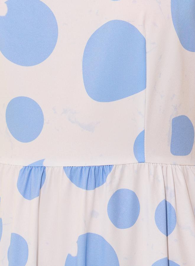 Take Two Polka Dot Maxi Dress - Image 4