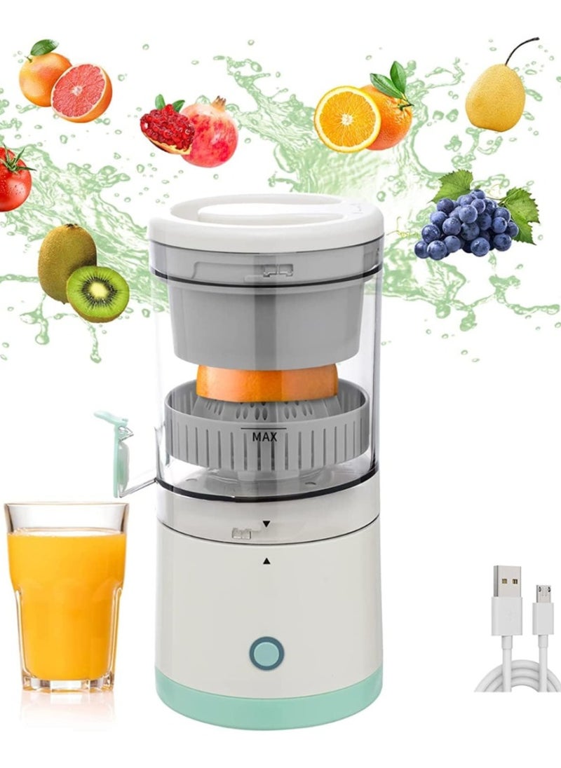 Lucky Power - A compact and portable electric juicer that can be used for juicing oranges, apples, pomegranates, pears, and other fruits. - Image 1