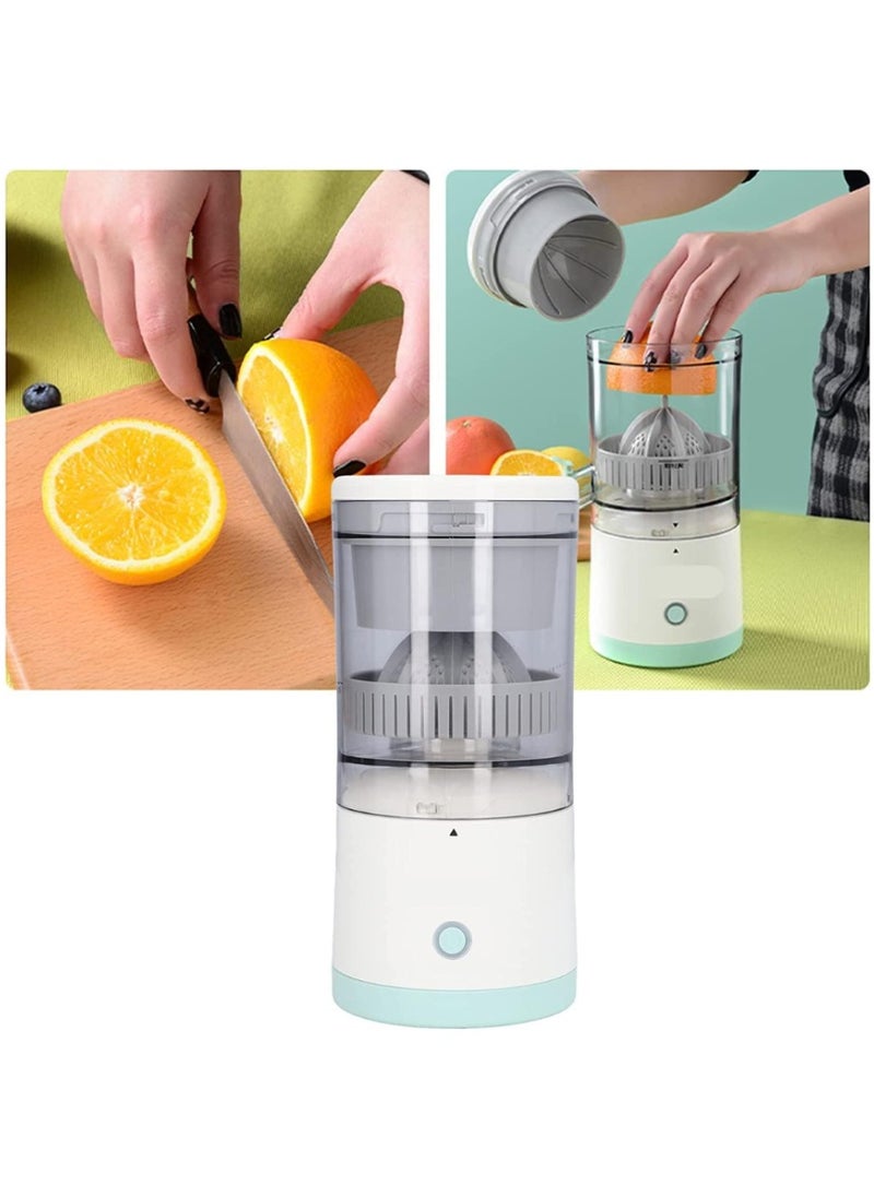Lucky Power - A compact and portable electric juicer that can be used for juicing oranges, apples, pomegranates, pears, and other fruits. - Image 1