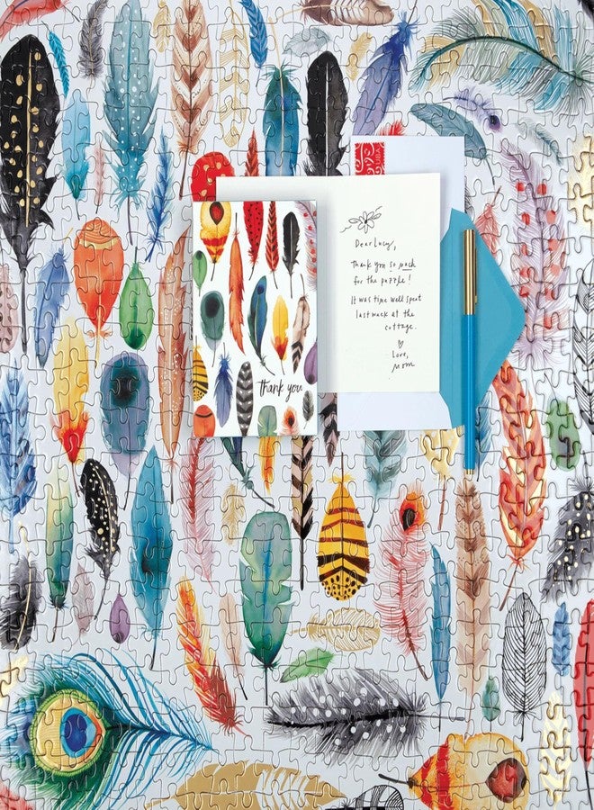 Galison, Puzzle Foil Feathers - Image 3