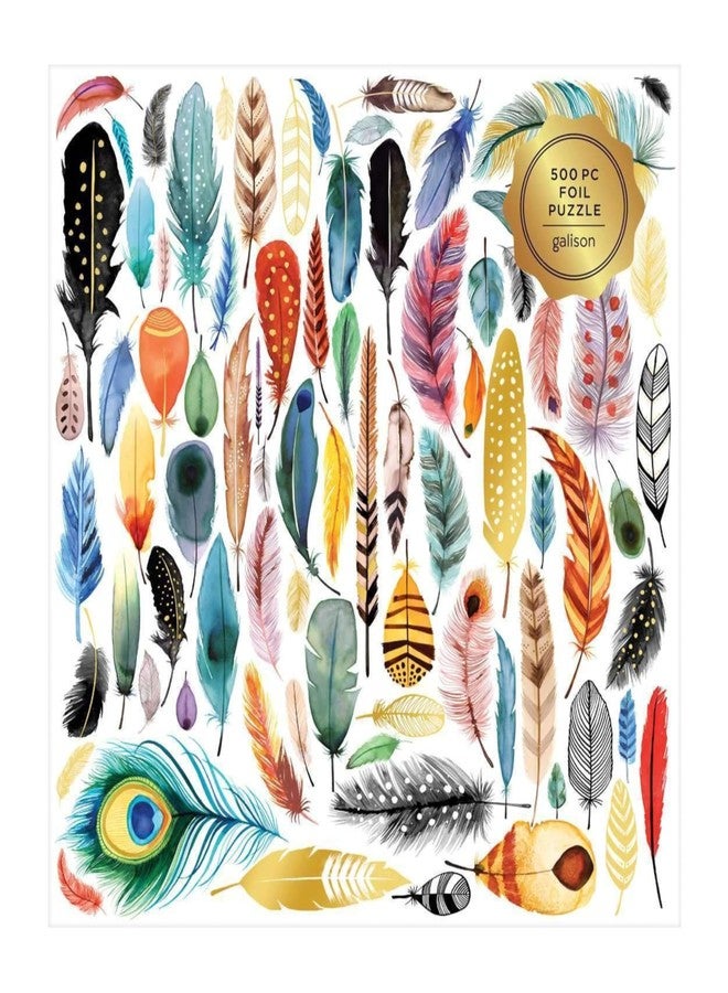 Galison, Puzzle Foil Feathers - Image 4