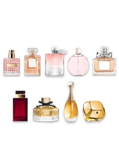 Mini Premium Mini Perfume Set for Women 25 ml ( 9 Pieces) 