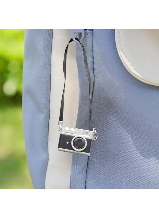 كاميرا مصغرة بمقياس ١:٤، دعامة كاميرا SLR صغيرة، زينة كاميرا صغيرة، طراز كاميرا عتيقة، كاميرا SLR رقمية، ملحقات ديكور صغيرة، أدوات تصوير (٣ قطع). - Image 1