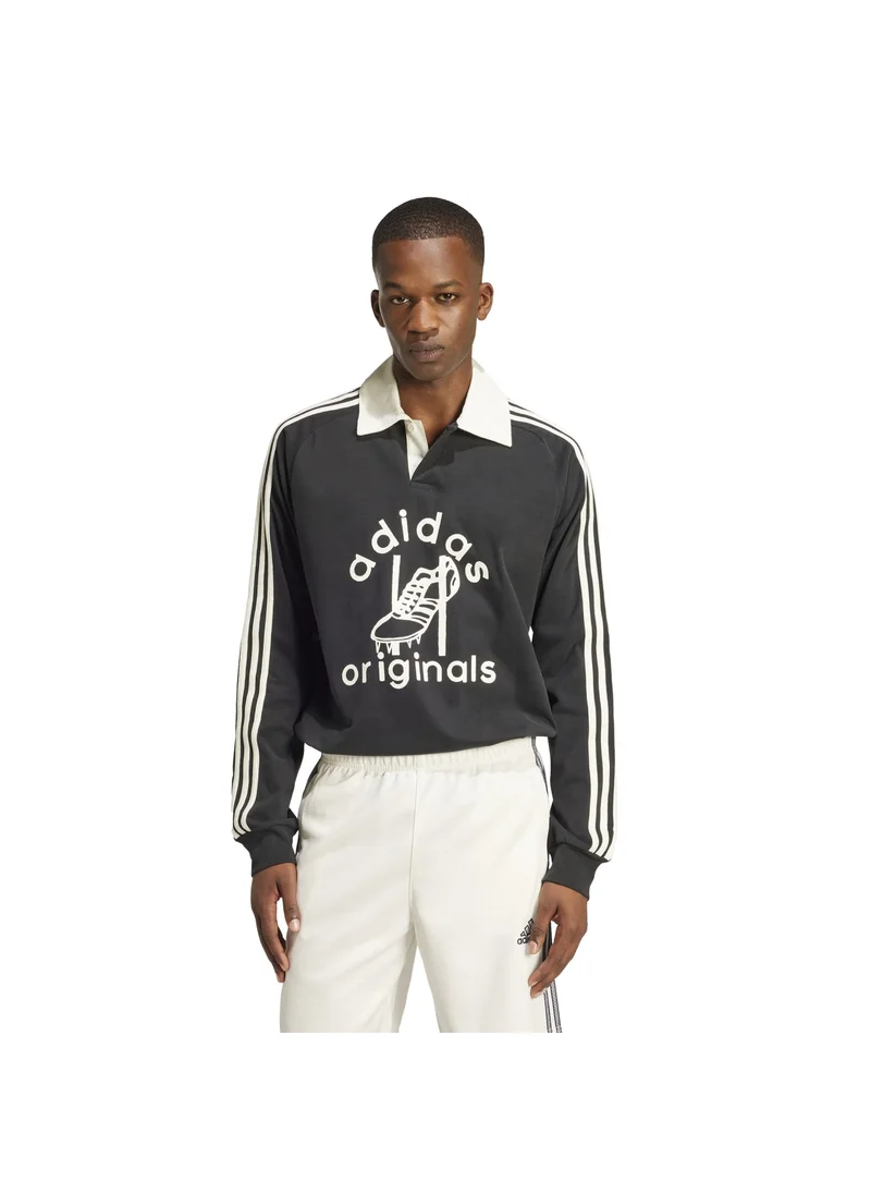 اديداس adidas RUGBY Black Originals Men POLO SHIRTS