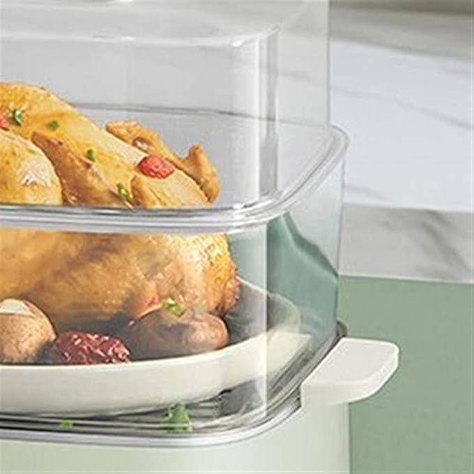 Soup pot Electric Steamer Stews One Body Electric Steamer Steamer Box Household Small Three-layer Multifunctional Pot - Image 2