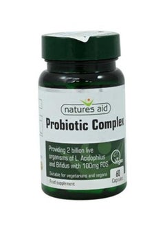 PROBIOTIC COMPLEX WITH BIFIDUS & FOS 60VCAPS