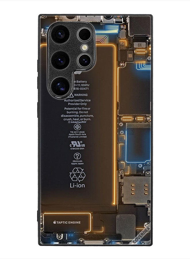 Covernex غطاء حماية لهاتف سامسونج جالكسي S24 ألترا مع نمط داخلي - Image 1