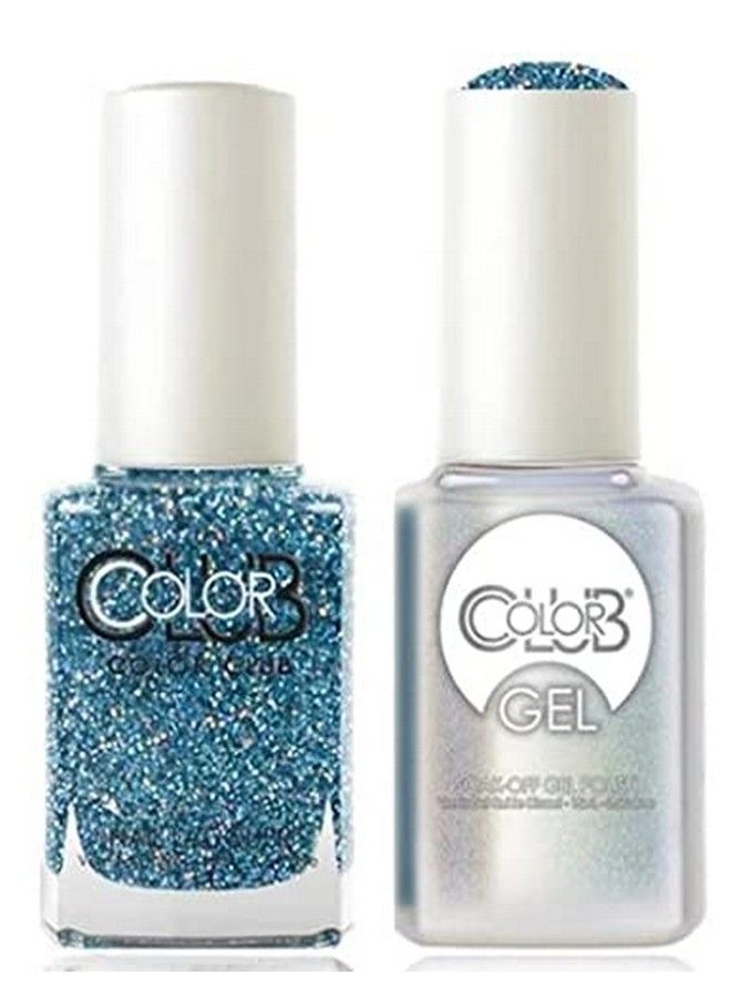 Color Club Bougie Baby Gel And Lacquer Duo Polishes Blue Color .05 Fl Oz Each (15 Ml) - Image 2