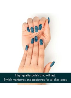 Color Club Bougie Baby Gel And Lacquer Duo Polishes Blue Color .05 Fl Oz Each (15 Ml)  - Image 3