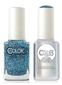 Color Club Bougie Baby Gel And Lacquer Duo Polishes Blue Color .05 Fl Oz Each (15 Ml)  - Image 1