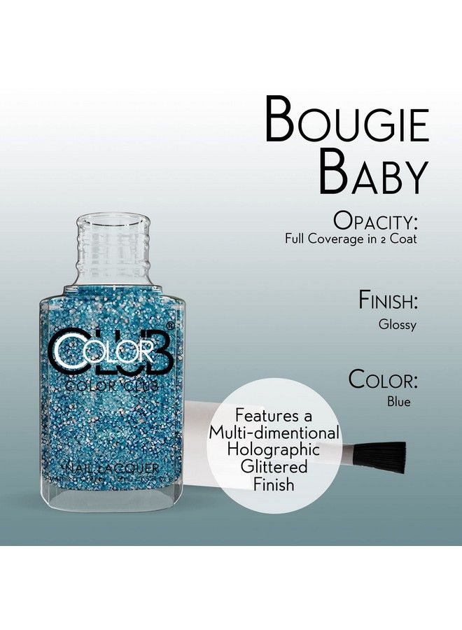 Color Club Bougie Baby Gel And Lacquer Duo Polishes Blue Color .05 Fl Oz Each (15 Ml) - Image 5
