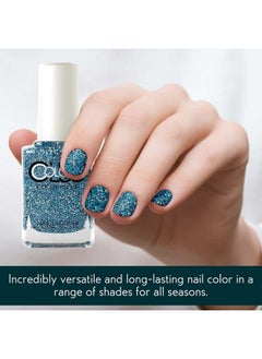Color Club Bougie Baby Gel And Lacquer Duo Polishes Blue Color .05 Fl Oz Each (15 Ml)  - Image 4
