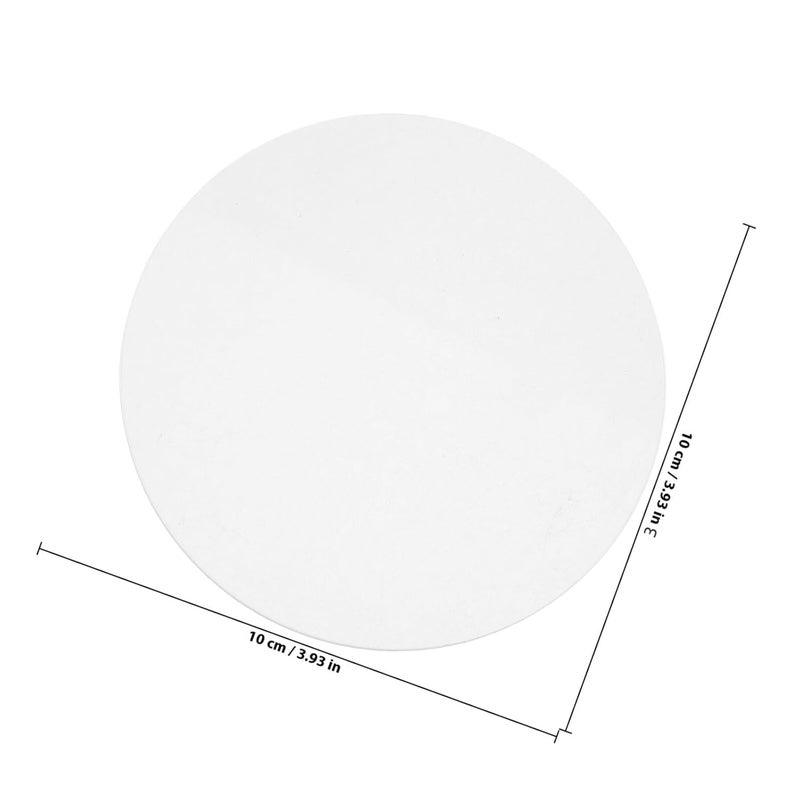 2mm Thick 10cm Acrylic Plastic Circles 10Pcs for DIY Crafts Cake Holder Display Base - Image 3