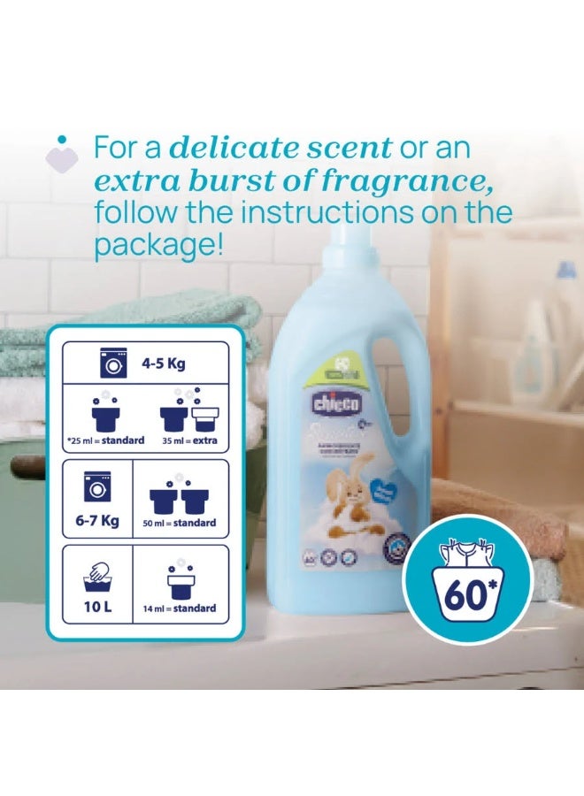 Chicco Sensitive Concentrated Softener Sweet Talcum 0m+ 1.5L - Image 3