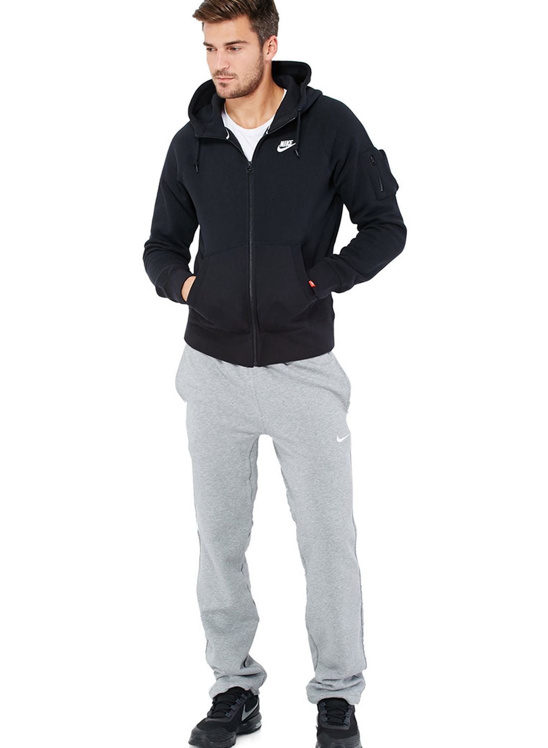 nike aw77 fleece hoodie