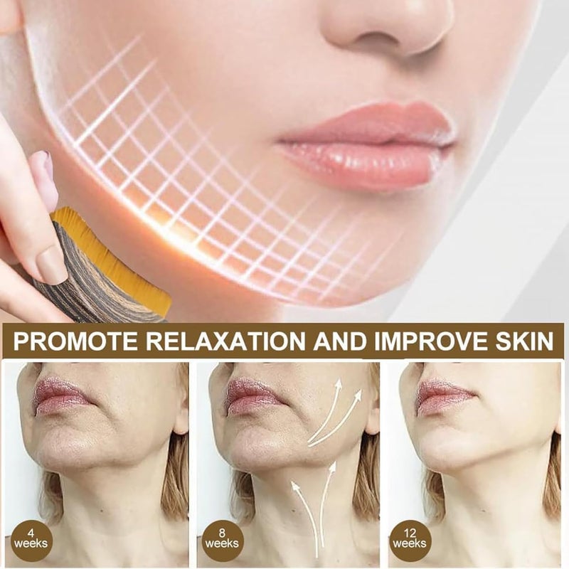 KUHEE New Lymphatic Contour Face Brush, Lymphatic Drainage Massager for Face,Ergonomically Designed to Fit The Skin Precisely and Relieve Fatigue - Image 5