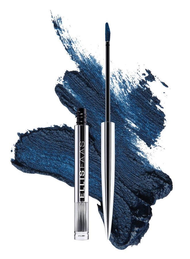 Ellis Faas Creamy Eyes Eyeshadow - High Pigment, Easy to Blend, Long Lasting Shimmer Smokey Eye Travel Face Makeup Smudge Proof with Lifting, Firming Para Cress Flower Extract (113 Navy Blue) - Image 1