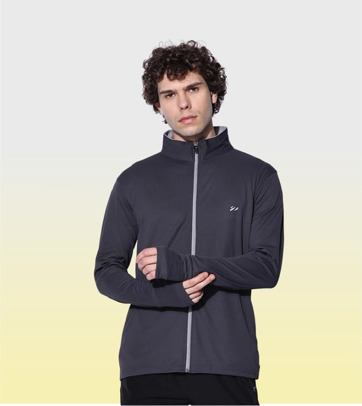 BLUE TYGA Sunscreen Jacket with UV Protection UPF 50+ Jacket with Breathability & Coolrush Technology Lightweight Jackets for Men - Image 2